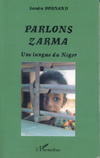 Kaft van het boek over de Djerma taal en cultuur; klik op de linker muisknop voor uitvergroting.