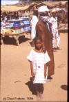 Child (offspring); photo of child with father