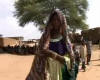 Foto van F. Mohammed vlak voor het interview in Gouoro, Niger